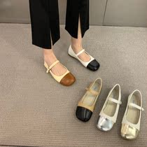 The Dancings Youth -- ITSK -- Little Fragrant Wind Shallow flat flat-bottomed Single Womens Ribbon Mary Precious Shoes