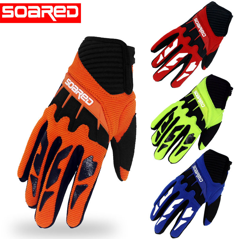 Children Gloves 3-12 Year Olds Ice Skating Gloves Wheel Slide Gloves Bike Scooter Full Finger Riding Gloves