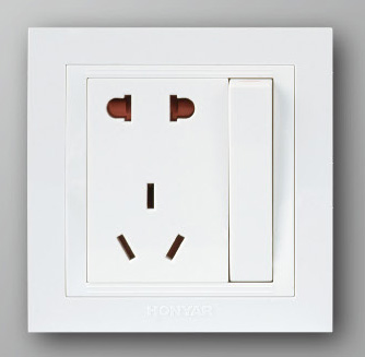 Hangzhou Hongyan-Yue Serie Series E86Z223AK12 with switching power supply socket open 5-hole double cut