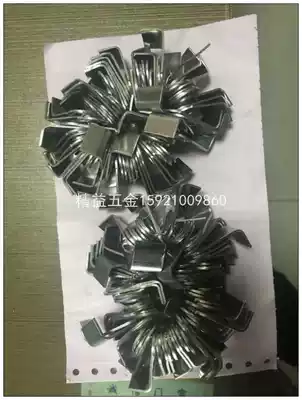 304 stainless steel anti-theft window corner code protection net angle code welding ear ear piece card shoe buckle door and window accessories