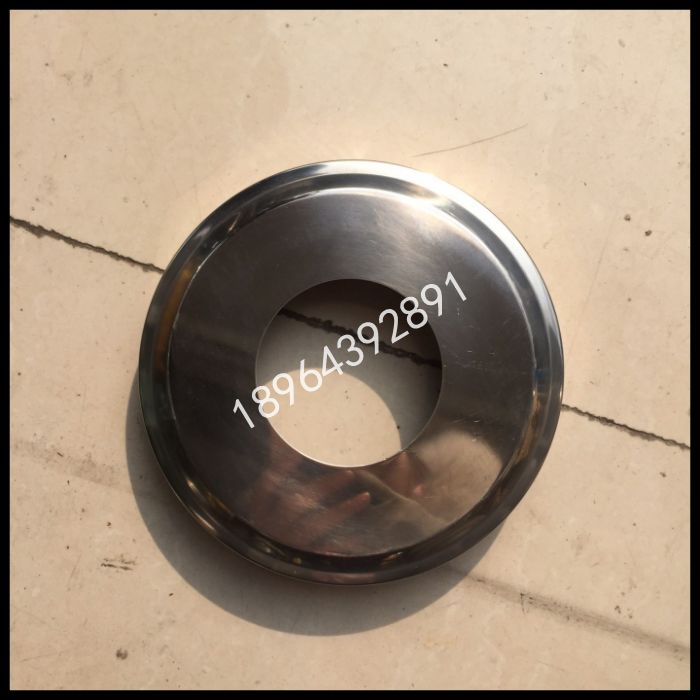 Stainless steel round pipe decoration cover Ugly Lid Thickened decorative cover inner diameter 76 51 51 89 63 63 diameter 120