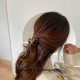 한국 초산 복고 뒷머리 반 묶음 머리핀, 작은 머리핀, 우아한 기질의 앞머리 머리핀, 여자 머리핀