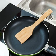 Xẻng tre nấu ăn hộ gia đình không dính chảo đặc biệt nấu ăn Xẻng tre đặt tay cầm tre