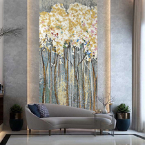 Personality Custom Art Mosaic cut painting Little Red Book Modern Light Extravagant Living Room Genguan Background Wall Painting Nordic Mural Painting