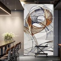 Light Extravagant Minimalist Abstract Mosaic Fine Cut Painting Xuanguan Living Room Aisle Tile Background Wall Puzzle Decoration Mural Painting