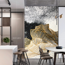 Modern Minimalist Abstract Mosaic Fine Cut Painting Xuanguan Living Room Aisle Tile TV Background Wall Puzzle Light Extravagant