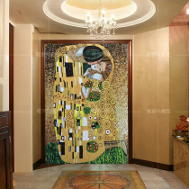 Crimme Art Name Painting Mosaic Cut Painting Custom Jigsaw Puzzle Background Wall Stickup Bathroom Tile Decoration Painting