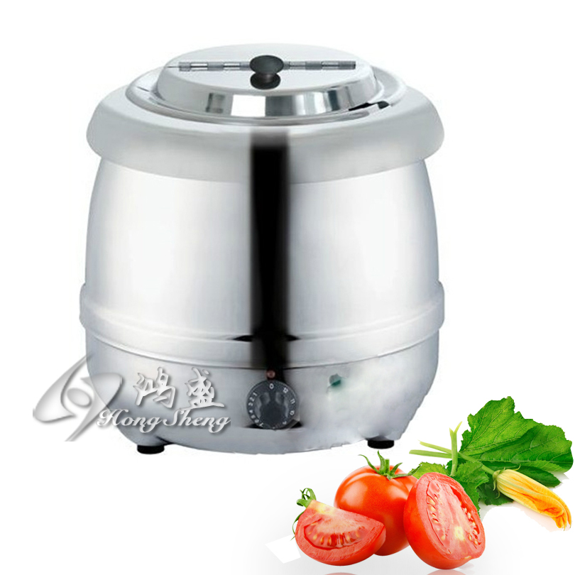 Stainless steel electronic warm soup stove electric thermal insulation self-service soup pot buffet stove self-service porridge pot