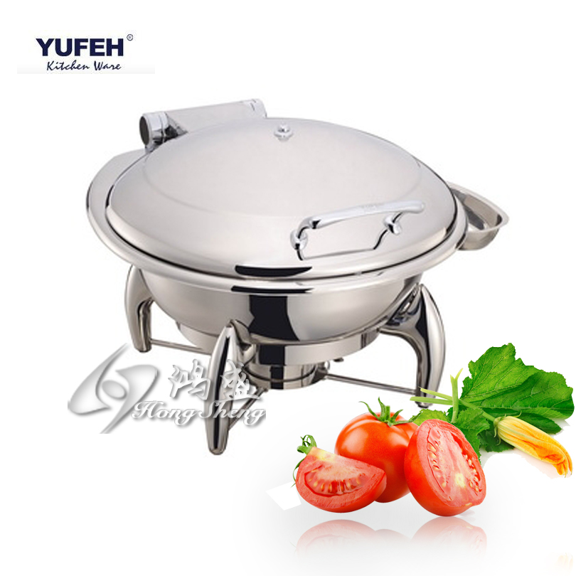 Brand YUFEH Dining Furnace Round Hydraulic Stainless Steel Buffet furnace can be charged heated