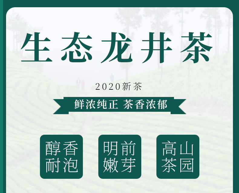 绿鹰茶叶 西湖龙井 2021年雨前龙井茶 250g 39元包邮 免费试饮 买手党-买手聚集的地方