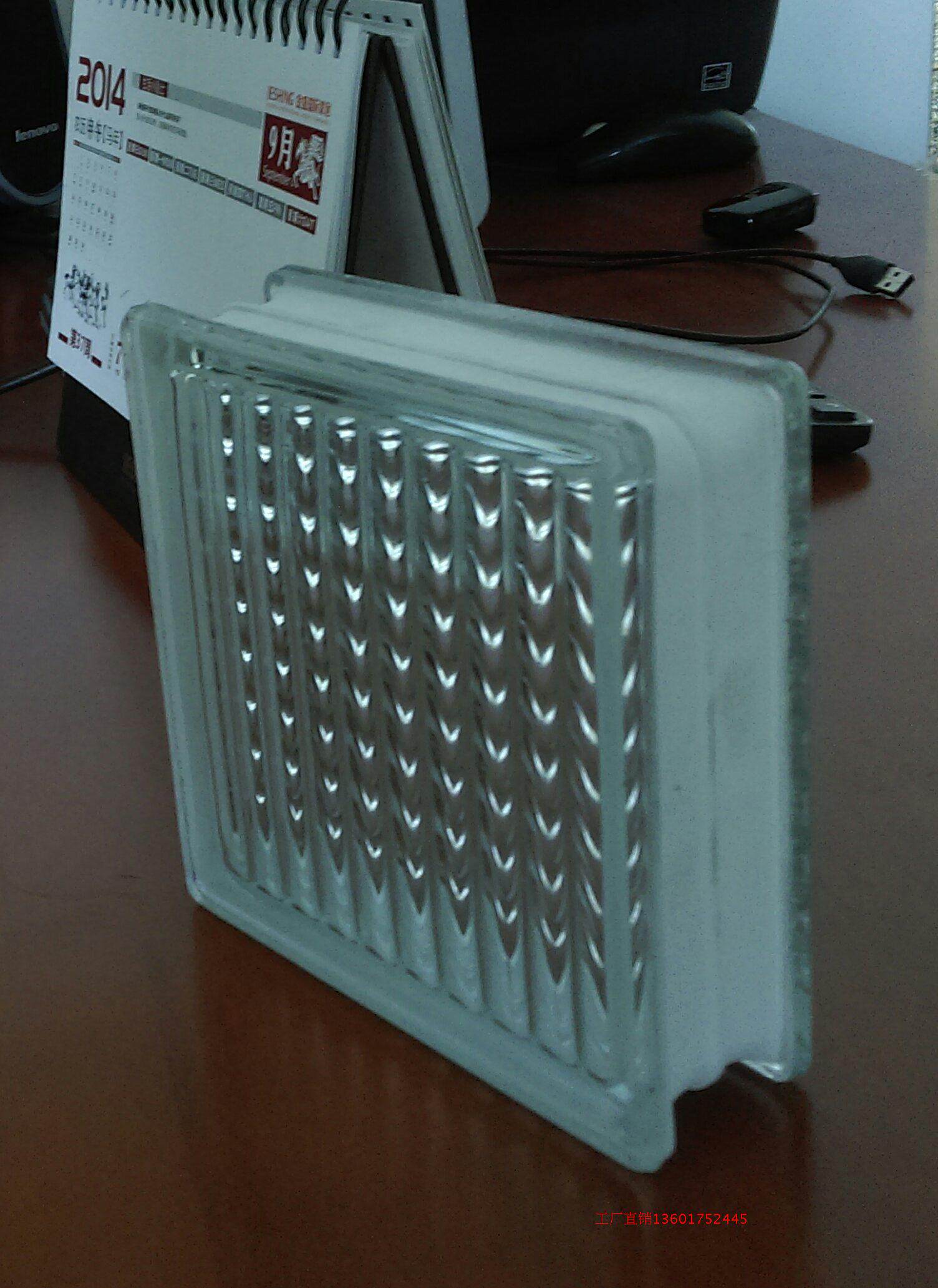 145 145 * 145 * 50mm parallel textured hollow glass brick light transmission opaque smart pick hotel specify supplies