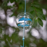 Японская стеклянная подвеска ручной работы, свежий очиститель, подарок на день рождения
