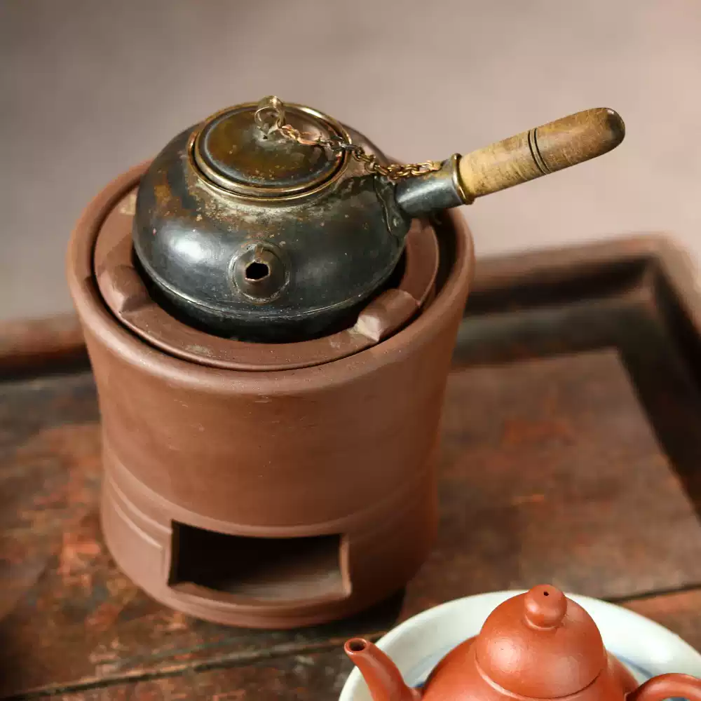 龍鳳呈祥雙囍老茶具手工瓷壺五六十年代古董茶具公道壺