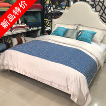 Dianna home textile New Chinese bedding Simple model room bedding Multi-piece luxury exhibition hall soft decoration