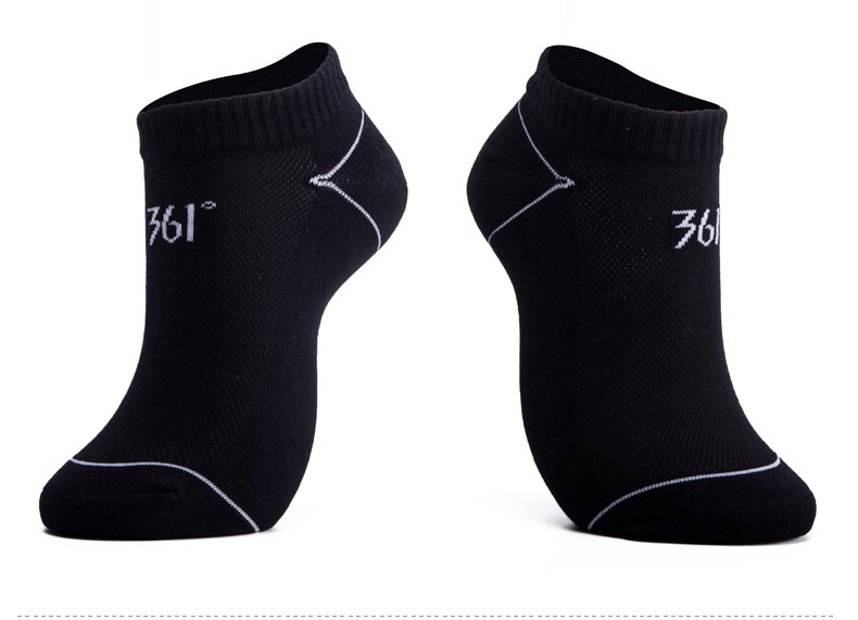 Vớ nam 361 độ 2018 vớ thể thao mới 6 đôi vớ thấm mồ hôi thoáng khí 361 vớ chạy bộ nam tất gucci