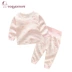 Bộ đồ lót nam và nữ cho bé bộ đồ cotton cho bé Bộ quần áo hai dây trẻ sơ sinh 0-6 tháng 2 tuổi quần áo trẻ em Quần áo lót