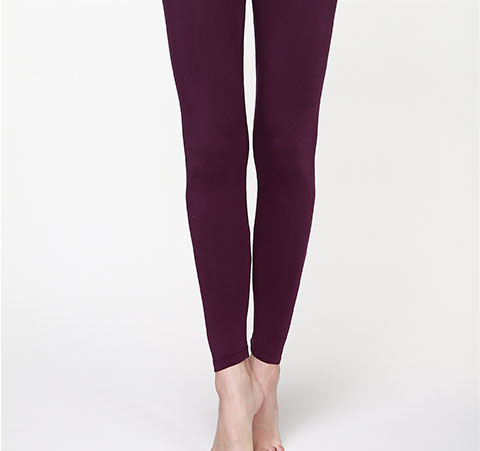 Yingrou 7002 quần nữ mùa thu quần cao eo quần đơn mảnh ấm chân ấm quần mỏng legging mỏng phần trắng quần giữ nhiệt nữ
