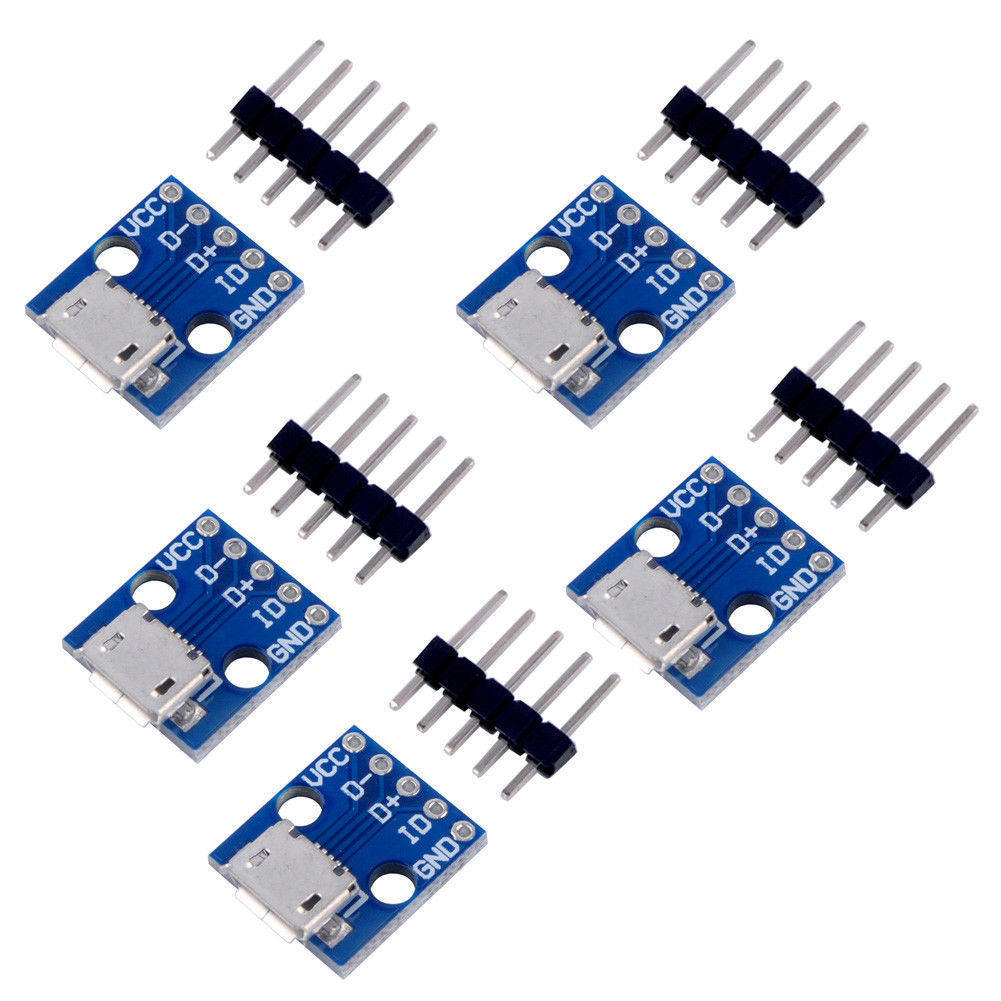 CJMCU-micro USB connector seat power transfer interface breadboard 5V power module development board