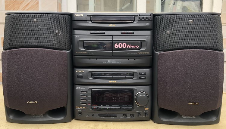 9 New Japan Original Clothes Aihua Second-hand Fever Sound NSX-D636 cassette CD to play AUX connector