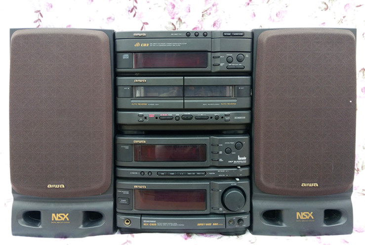 Japan original aiwa used audio Aihua NSX-D909 computer speaker HiFi speaker home theater