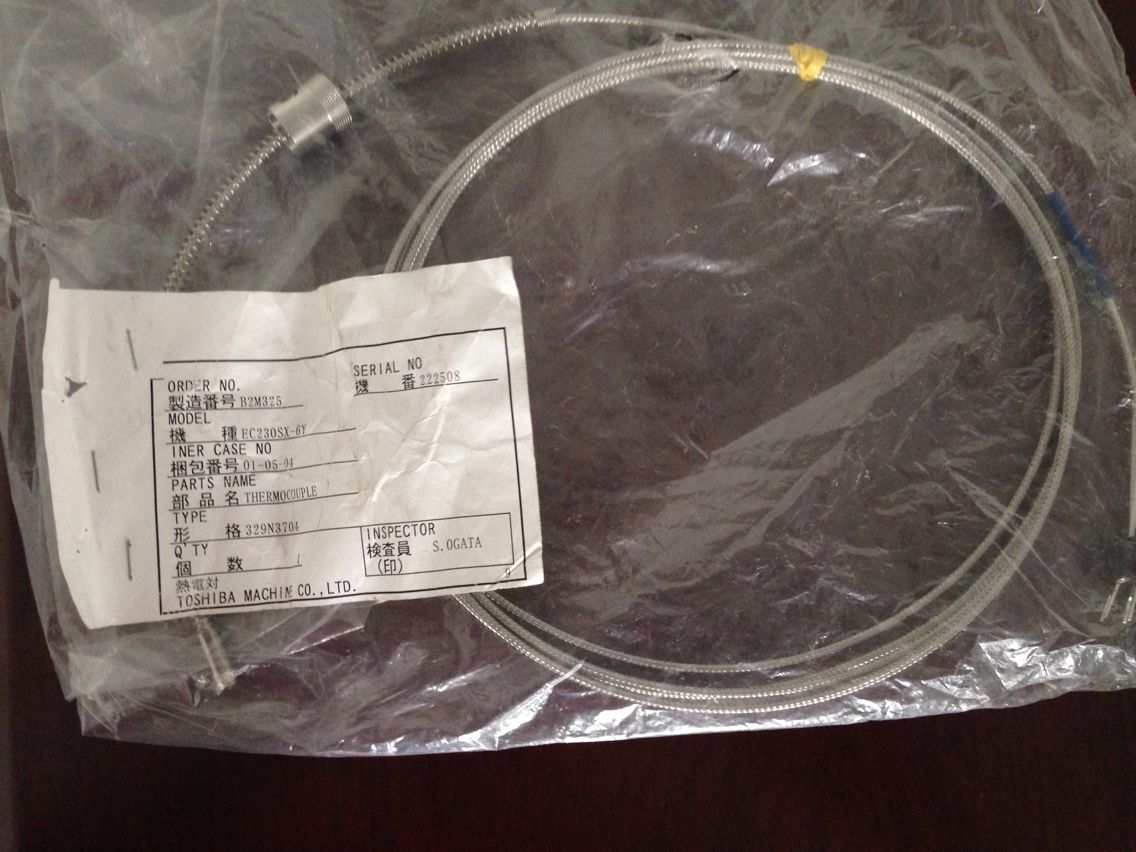 Toshiba injection molding machine THERMOCOUPLE temperature sensing line