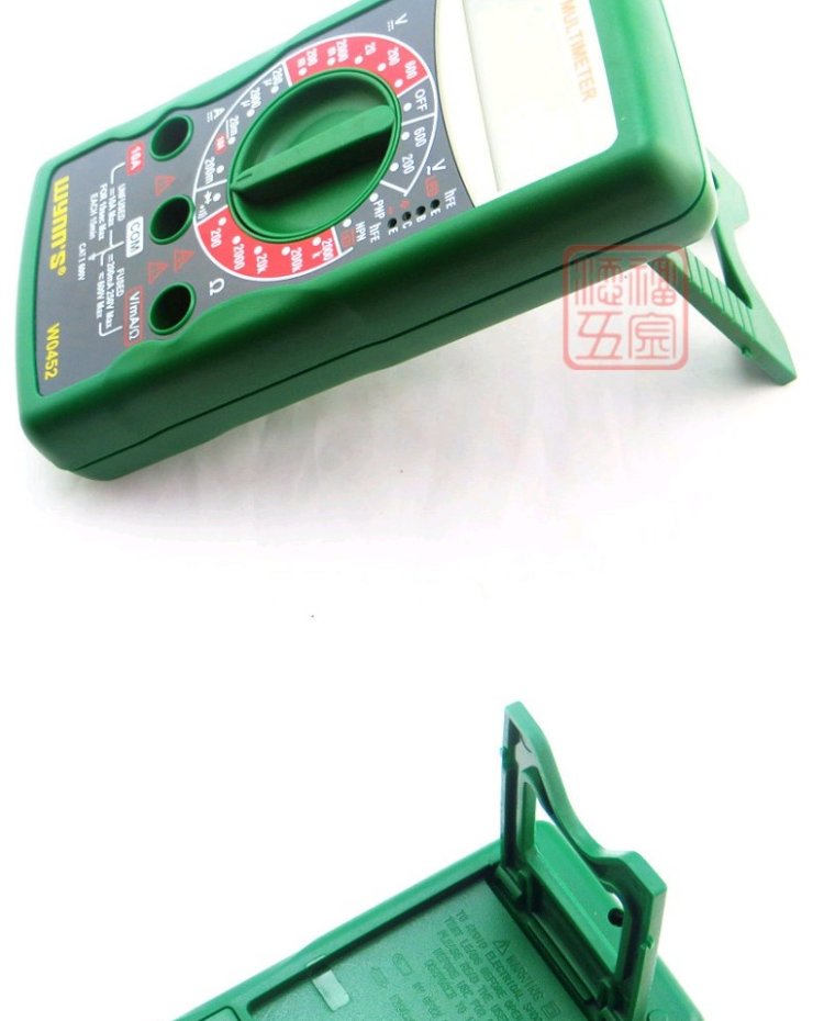Công cụ xác thực Lion công cụ vạn năng kỹ thuật số vạn năng với Buzzer Máy đo phổ quát với pin - Thiết bị & dụng cụ đồng hồ khí nén