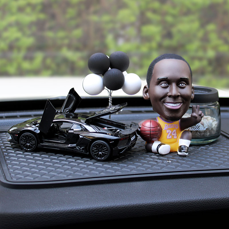 Creative Basketball Stars Cosby Car Swing Car Perfume Perfume In-car Ornament Decoration James upfront man
