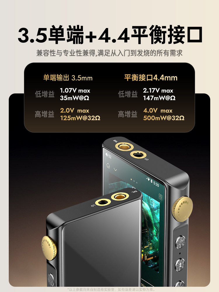 Fanmu Lossless Hifi Music Player Dsd Master-Level Mp3 Music Listening Device Audiophile Wifi Portable Player Bluetooth