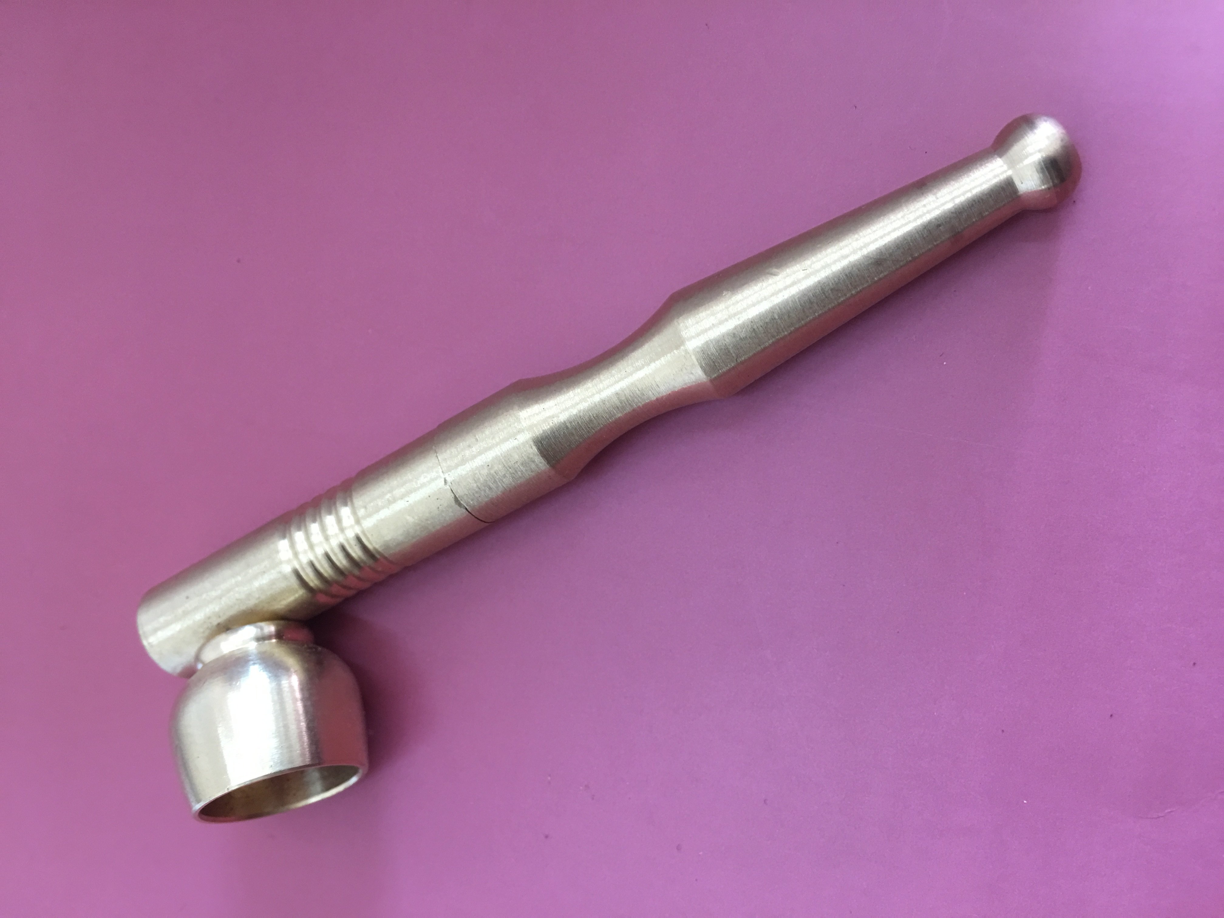 Dual-purpose tobacco rod pipe pipe men's pure copper traditional tobacco bag pot with filter bong retro old-fashioned dry tobacco portable