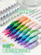 蓝果直液式丙烯马克笔软头水彩笔新一代美术专用绘画套装文具礼盒