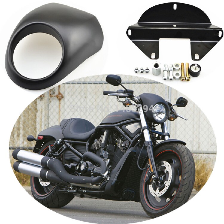 Harei XL883 1200 X48 modified high-quality living room lampshade head hood fairing