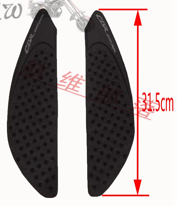 Applicable CBR600RR F5 07-08-10-11-12-year tank non-slip side adhesive anti-crash strip