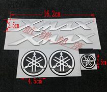 Suitable for Ha round label X-MAX400 xmax125 250 3D three-dimensional label decal side patch