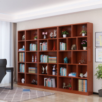 School discount student study storage cabinet bookshelf simple classroom bookcase wooden cabinet