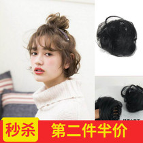 Mini hair bag half ball head wig female grasping bud head plate hair device fluffy simulation ball hair bag