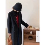 Демисезонное шерстяное пальто, небольшая куртка, коллекция 2022, подходит для подростков