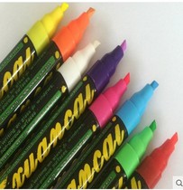 LED Electronic POP Shiny Shiny Silver Fluoroscopic Board Screen Special Advertising Watercolor Pen Glass Graffiti Pen