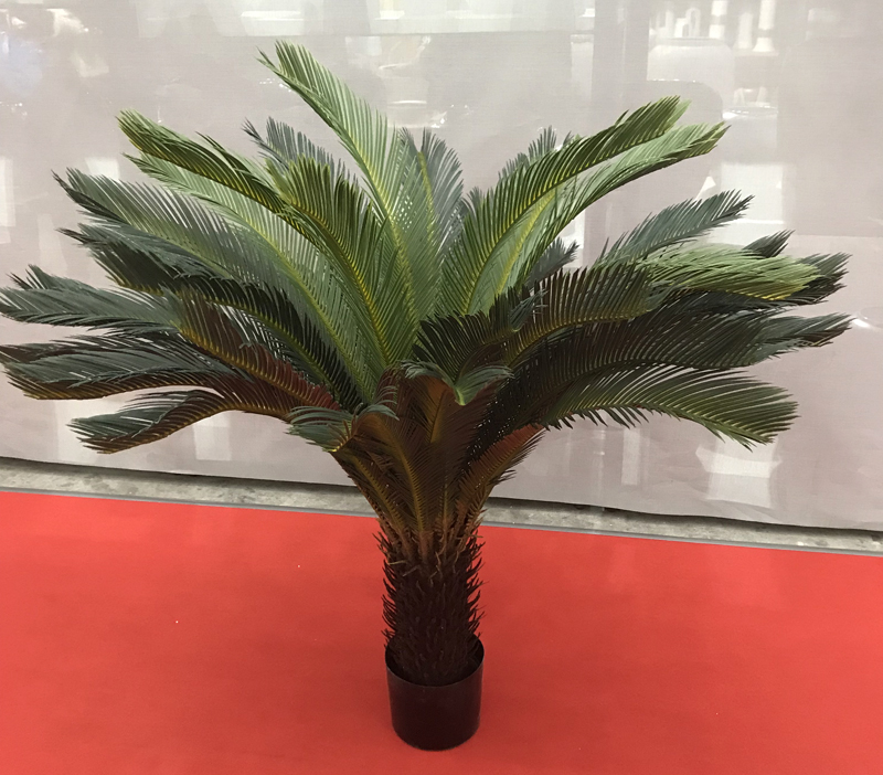 Simulation iron tree fake tree simulation green plant Large simulation tree tropical desert floor placement decorative cycad tree