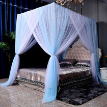 Custom-made custom-made palace mosquito net widened super-sized special size mother and child stitching combined leather bed fabric tatami