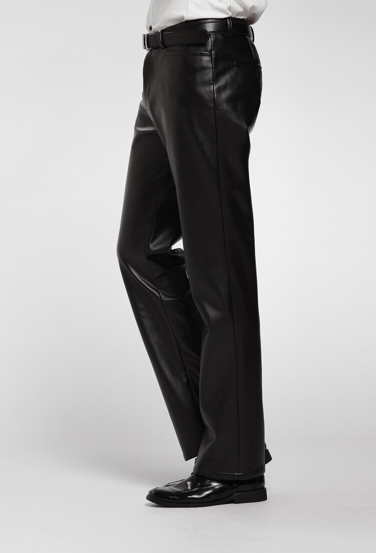 Pantalon cuir homme droit pour hiver - Ref 1478651 Image 25