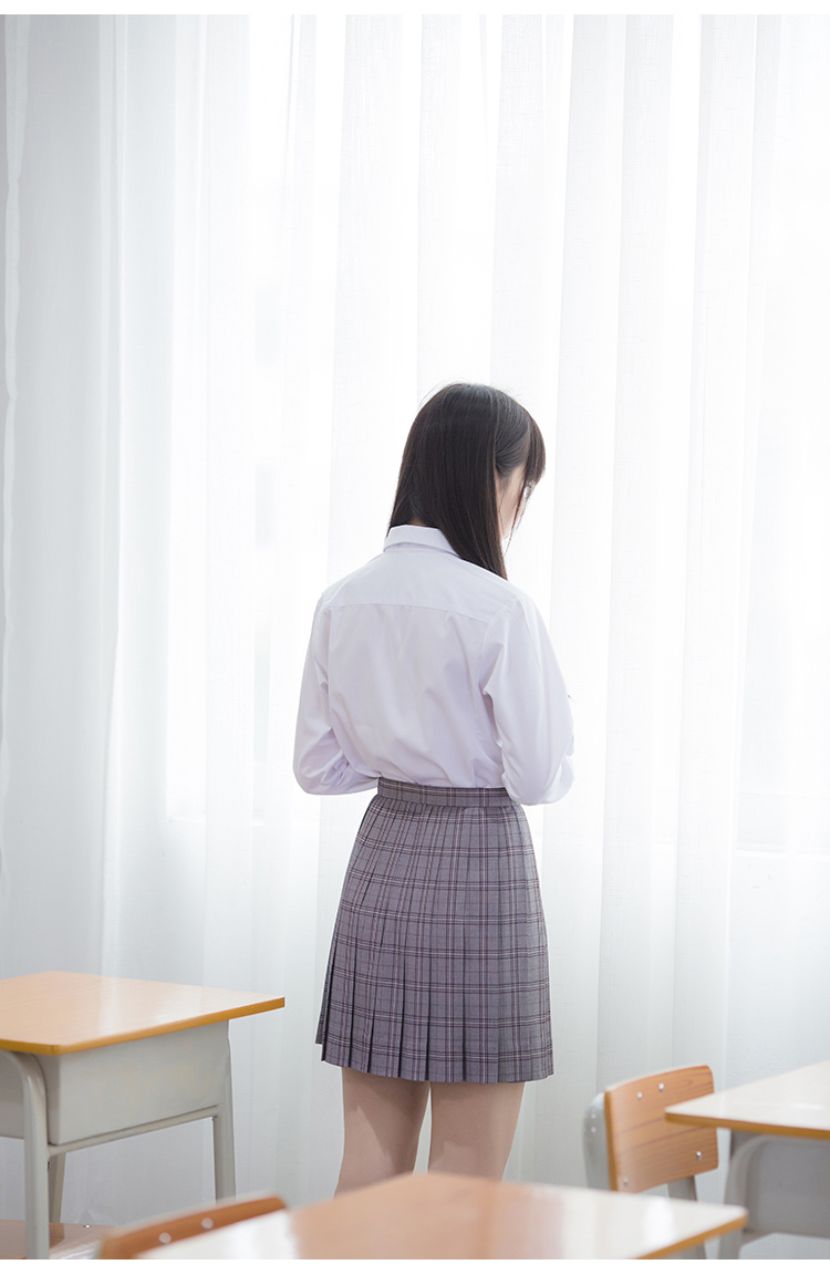 [kyouko] Áo sơ mi đồng phục JK Áo sơ mi nữ dài tay Gió cổ tròn  cổ áo đứng Nhiều màu tùy chọn các kiểu áo sơ mi nữ ngắn tay đẹp