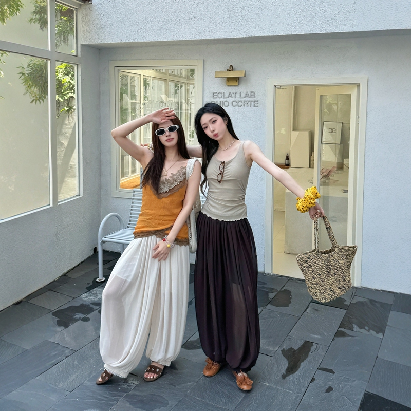 [New Product] Andanything Designer Brand Balloon Casual Long Pants Dearsocute Buyer Store