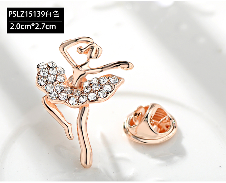 Đơn giản hoang dã nhỏ cổ áo trâm kim thời trang Hàn Quốc pin khóa ngựa gai trâm nữ trang trí cổ áo hoa nhỏ khăn khóa huy hiệu cài áo