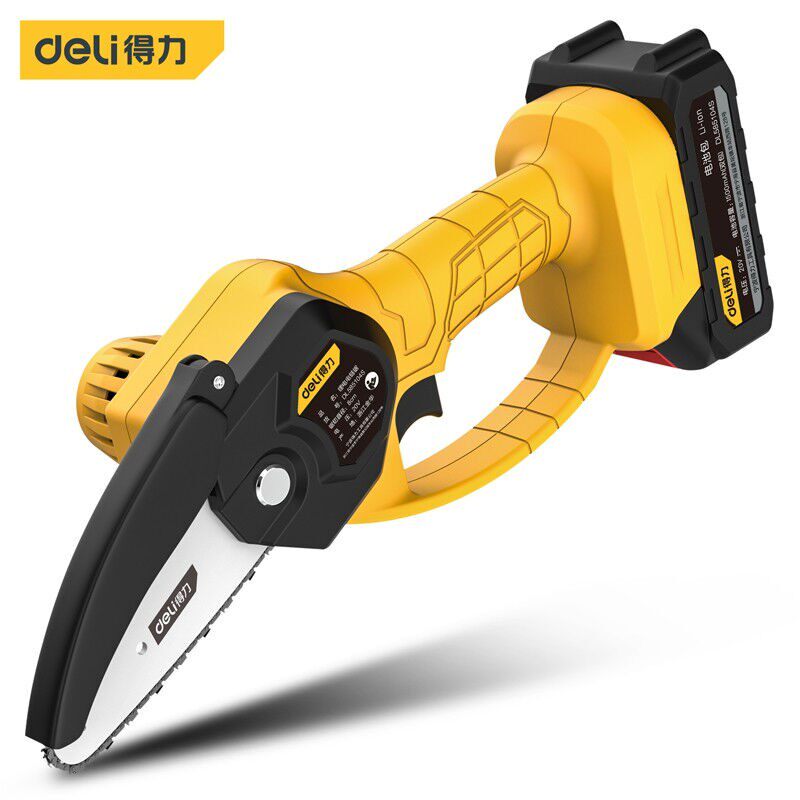 Deli 4 inch lithium battery chain saw 20V single double package DL585104 585104S lithium battery brushless DL58510