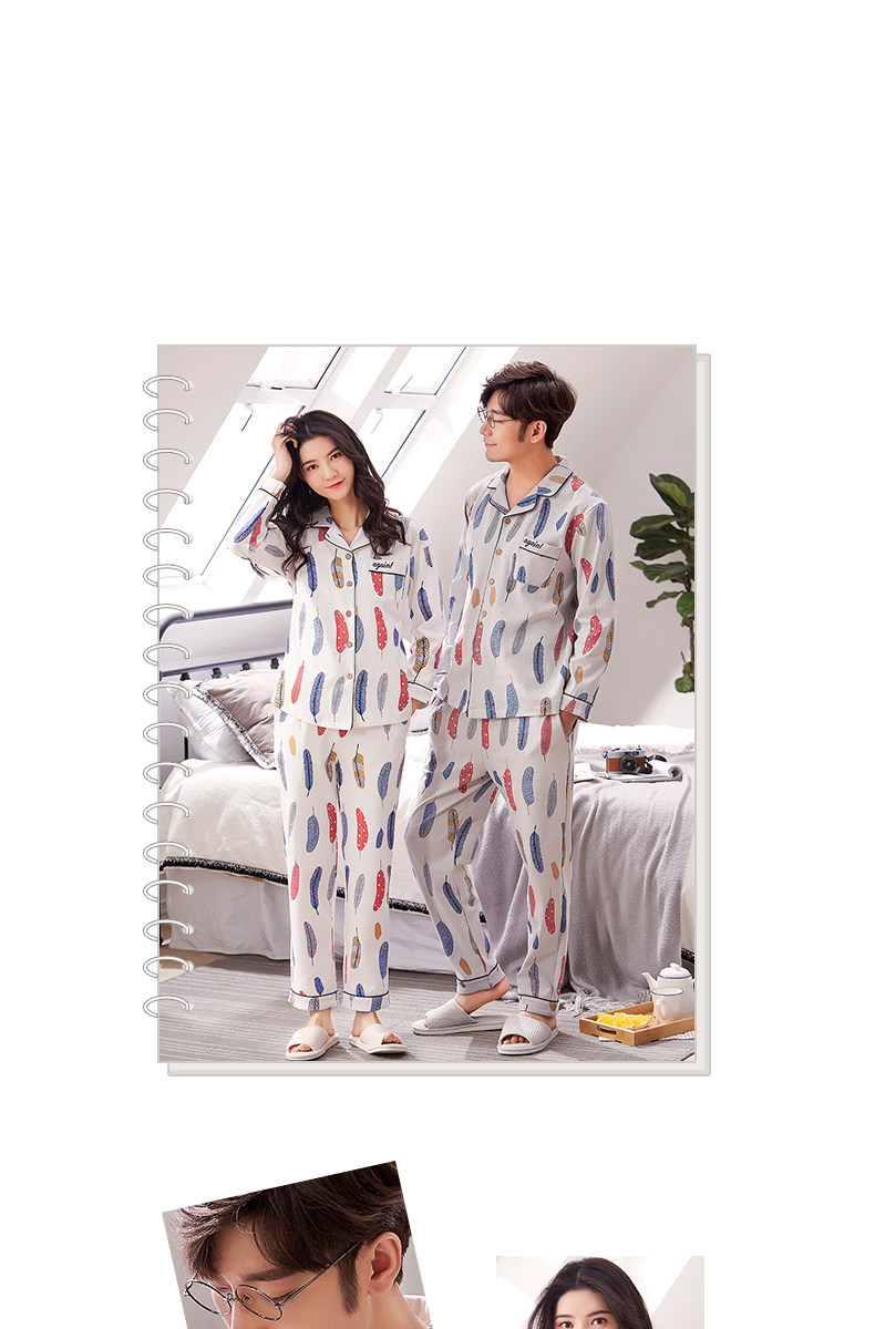 Pyjama mixte en Coton à manches longues - Ref 2988523 Image 7