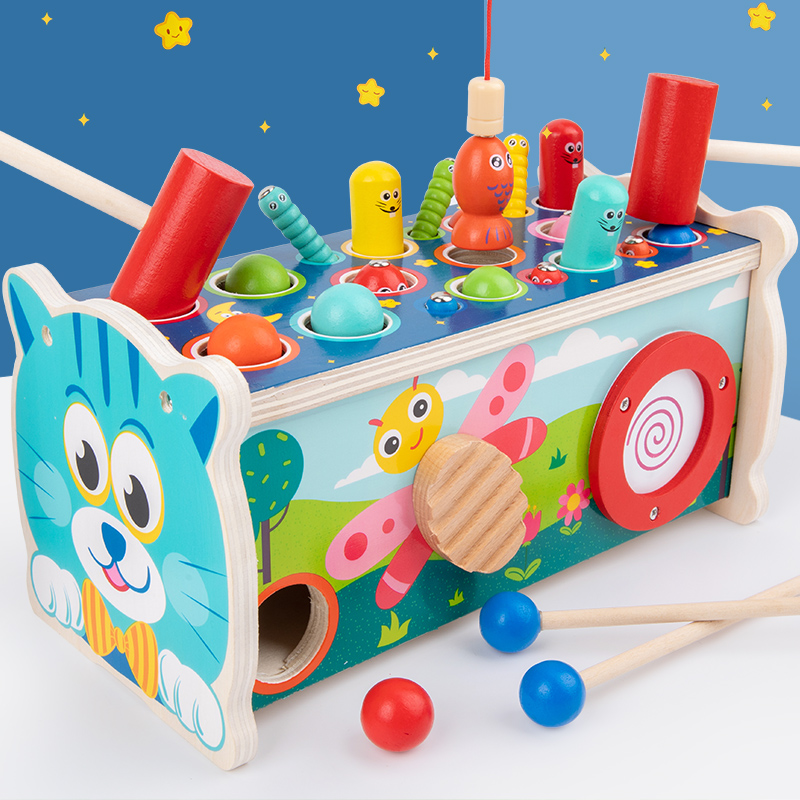 Gopher toys for young children Puzzle force brain 1 one 2 year old baby early education multi-functional boy 3 little girl 4 children