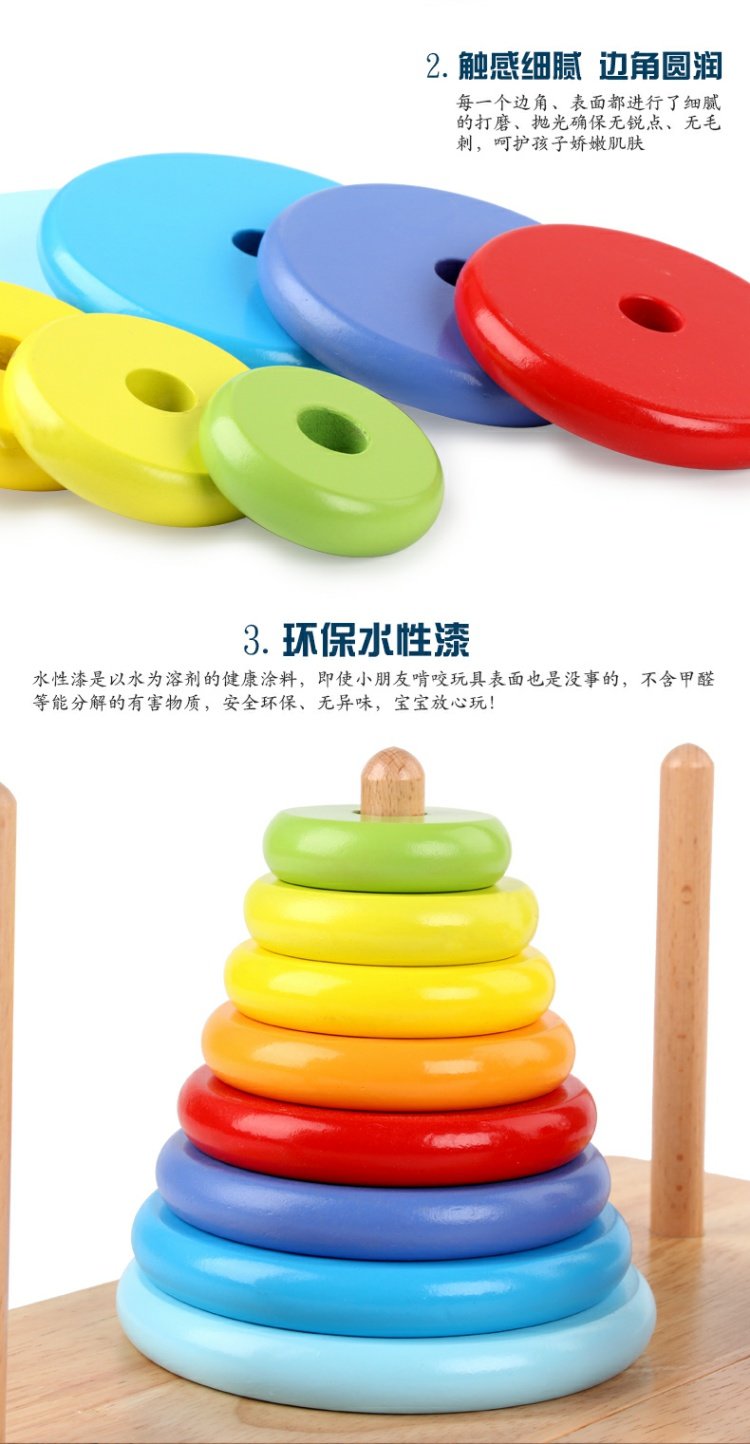 Tháp Hà Nội Tháp Hà Nội Tháp Hà Nội Tháp 8 tầng Tháp Hanno Câu đố Trường tiểu học Đồ chơi người lớn đồ chơi siêu nhân gao