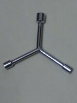 Motorcycle With Car Tool Maintenance Tool Chrome Plated Tripods Sleeve Wrench Y-type sleeves wrench 8MM-10MM-12MM