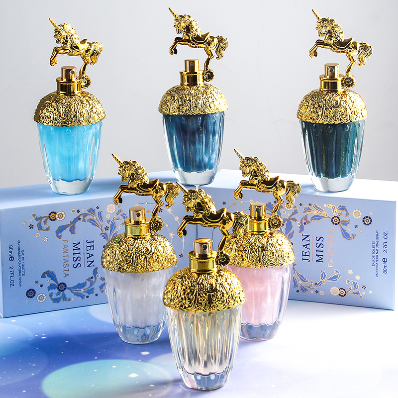 Xiaocheng Yixiang Unicorn Women's Perfume Student Women's Fresh Natural Lasting Eau De Toilette Spray 80ml