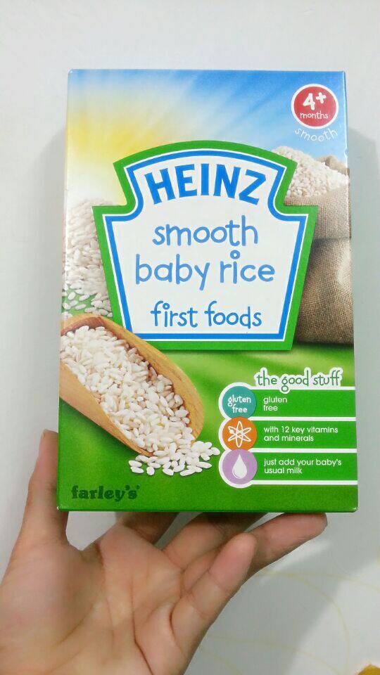 heinz smooth baby rice